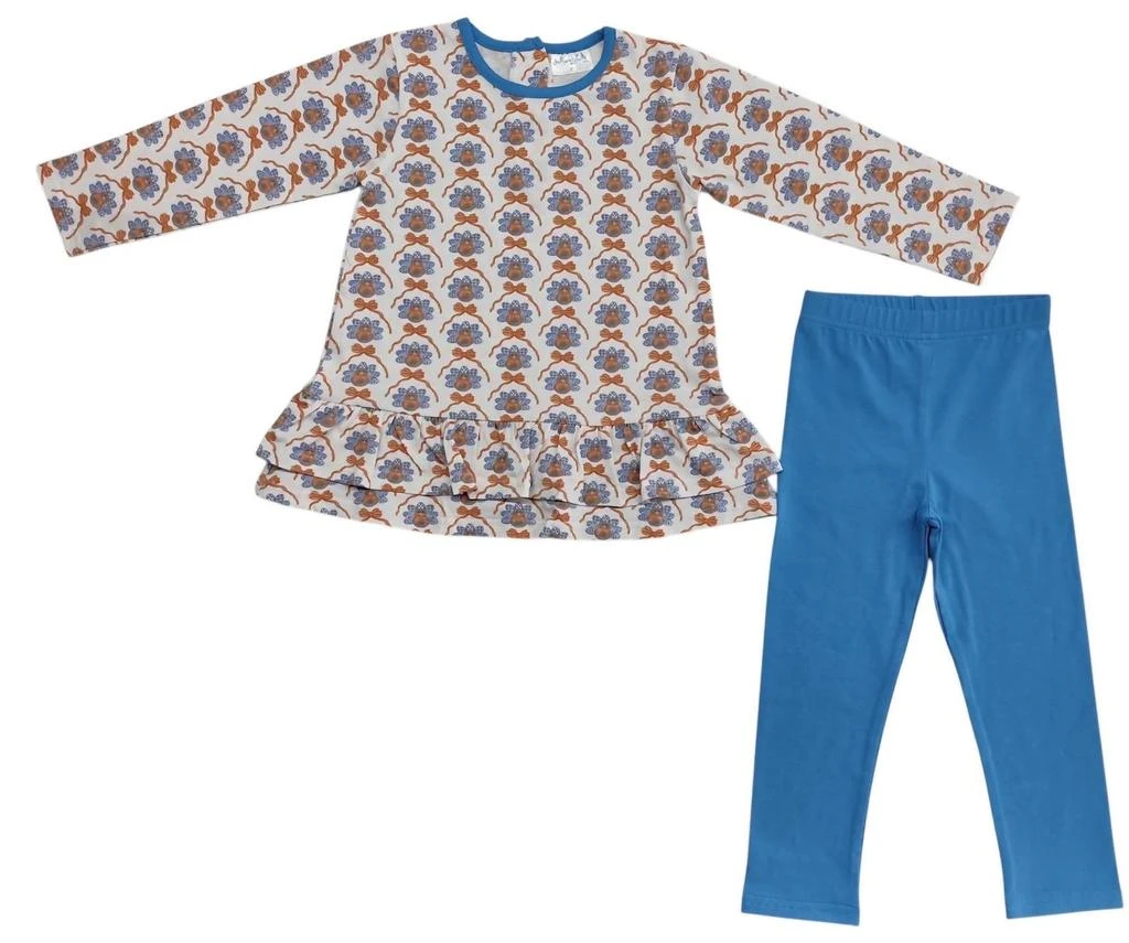 Jumping Jolly Jumping Jolly - Girl's Gobble Pant Set