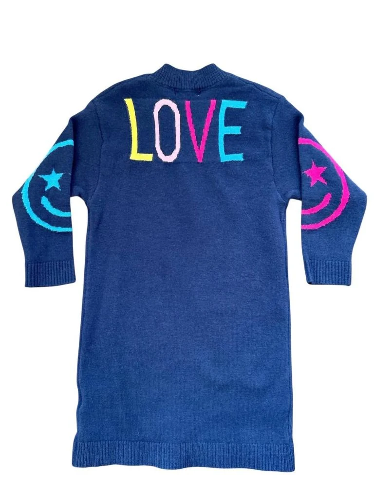 Hannah Banana Hannah Banana - Girl
s Emoji Sweater Dress 2