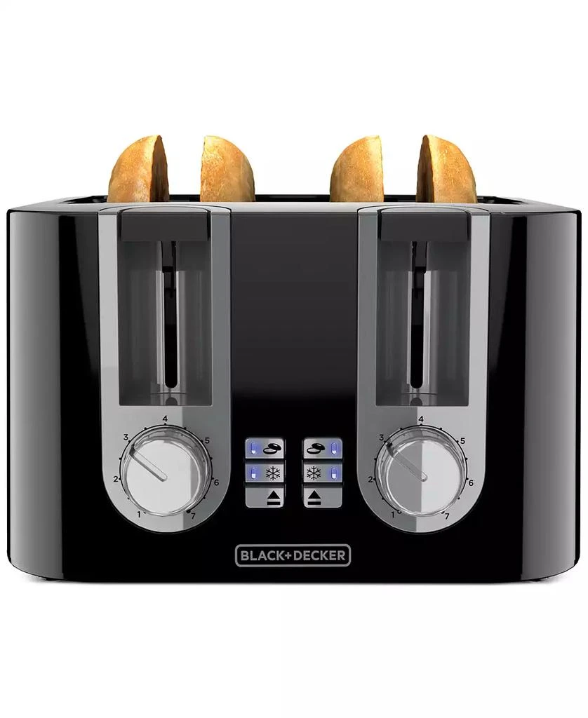 Black & Decker 4-Slice Wide-Slot High-Lift Toaster 2