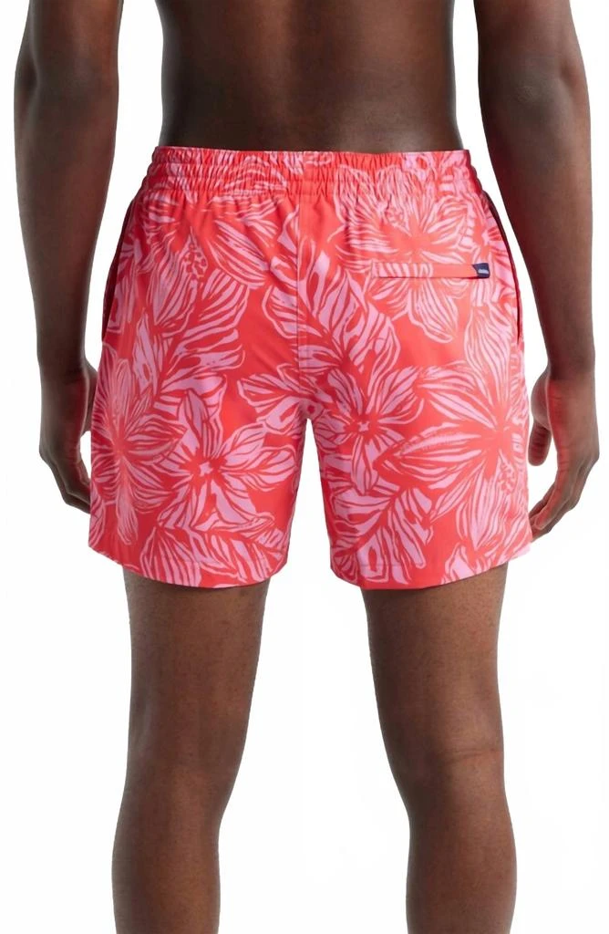Chubbies Swim Trunks In Raspberry 3