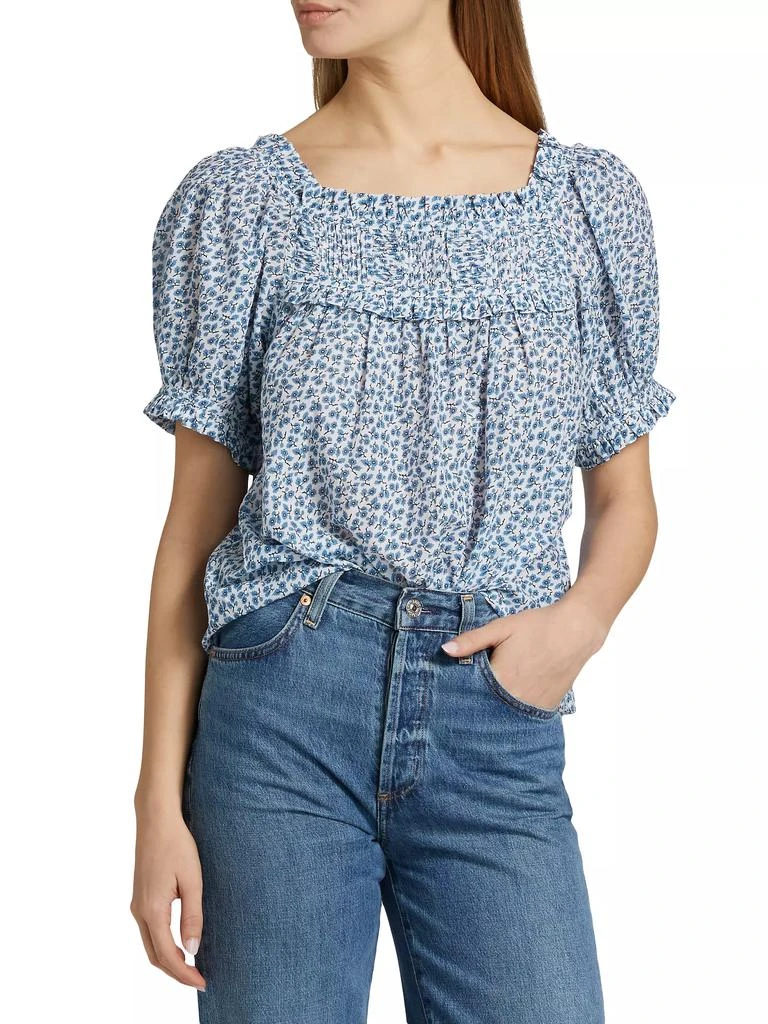 DÔEN Frances Floral Cotton Top 3