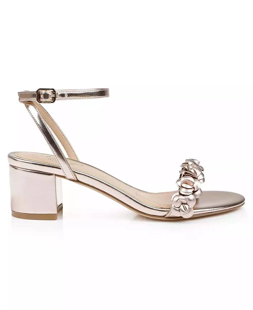 Badgley Mischka Women's Sawyer Block Heel Dress Sandals 6