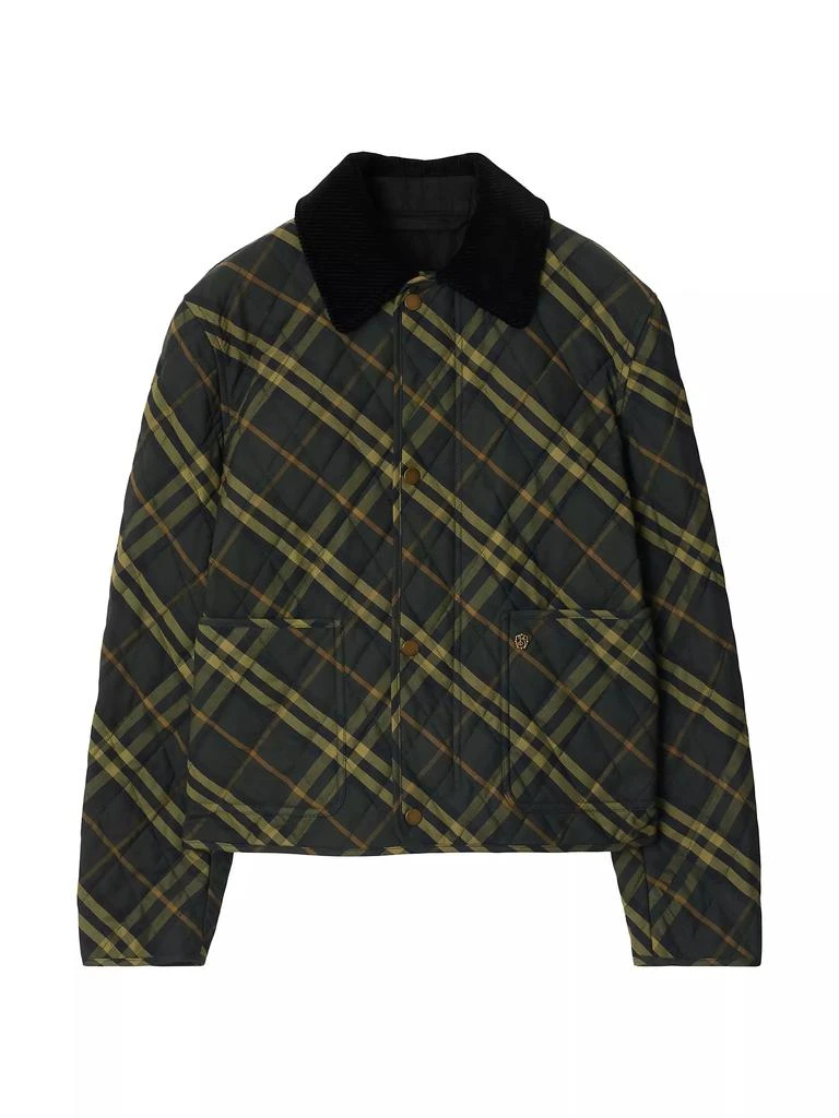 Burberry Check Cotton Jacket 1