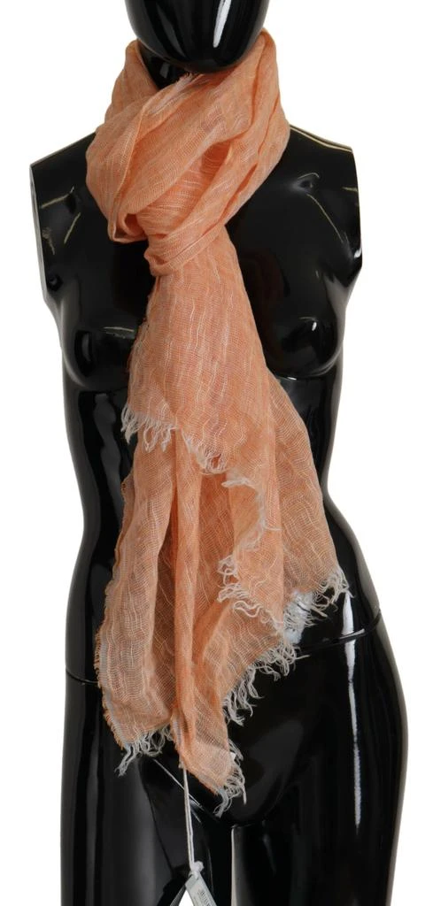 MALO Linen Knitted Shawl Wrap Fringes Women
s Scarf