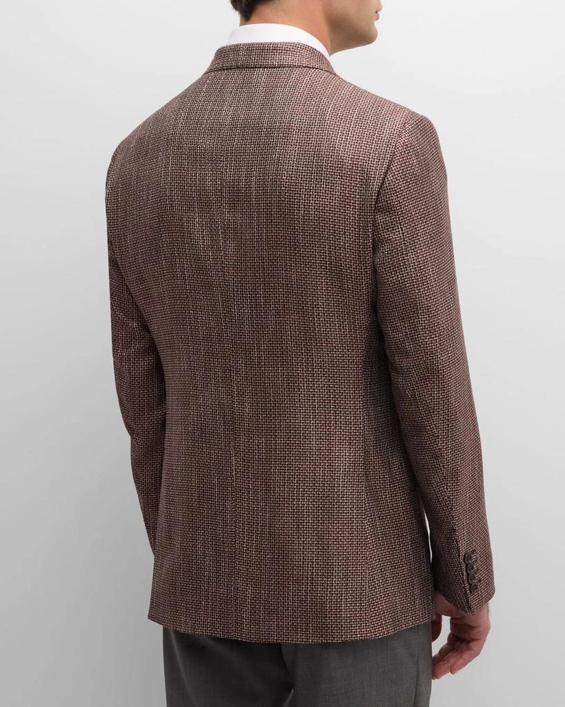 Emporio Armani Men's Copper Bamboo Sport Coat 3