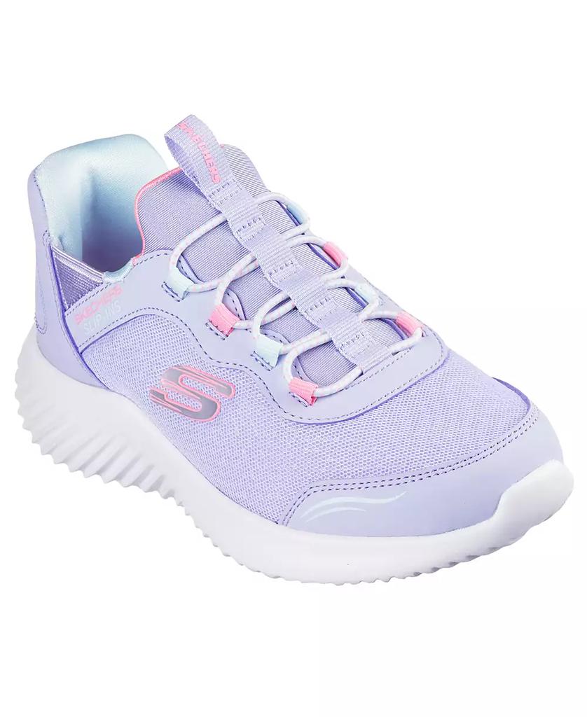 SKECHERS Little Girl
s Slip-Ins: Bounder - Simple Cute Casual Sneakers from Finish Line