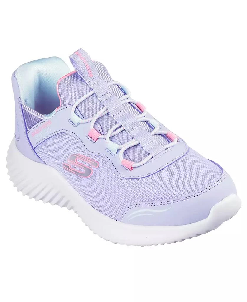 SKECHERS Little Girl
s Slip-Ins: Bounder - Simple Cute Casual Sneakers from Finish Line 1