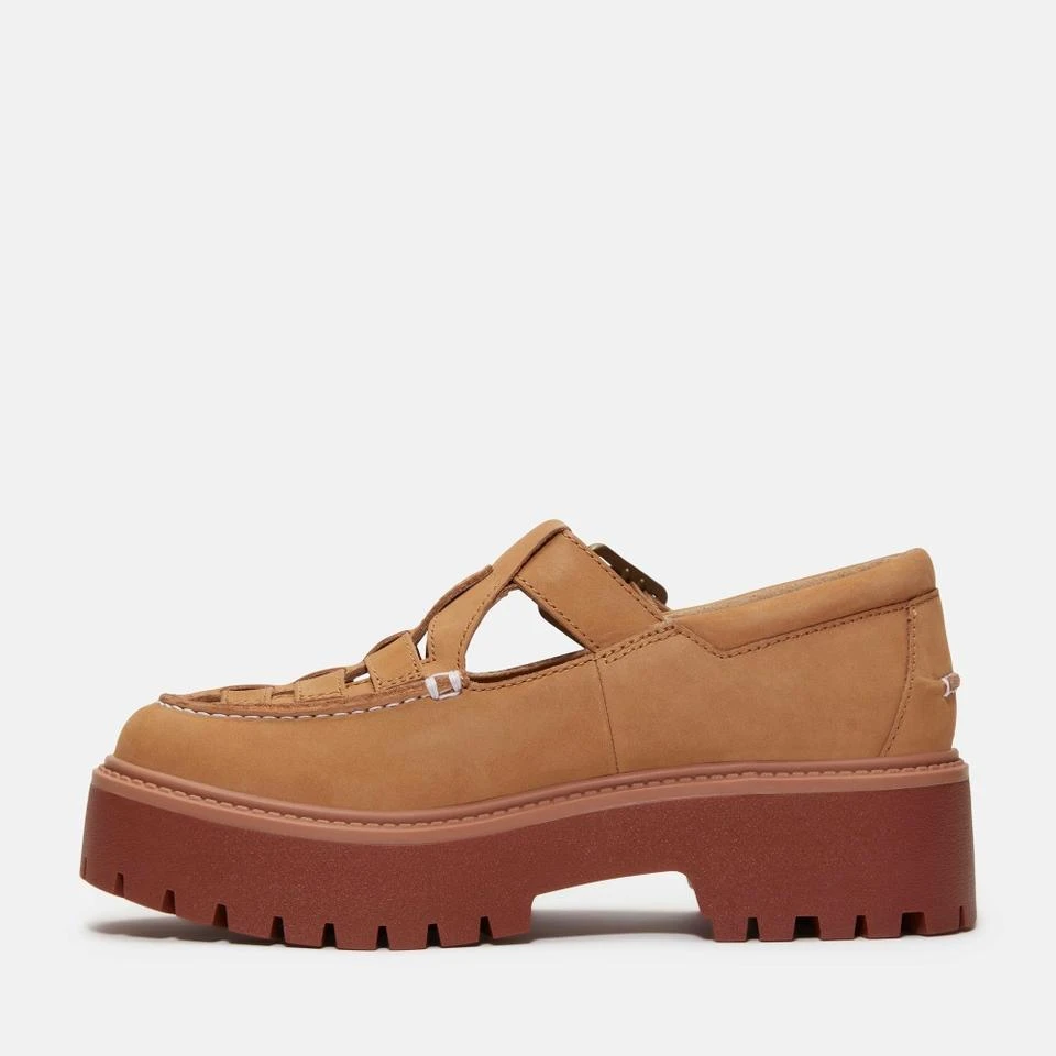 Timberland TIMBERLAND WOMEN'S STONE STREET FISHERMAN 'RED BRICK' SHOES 4