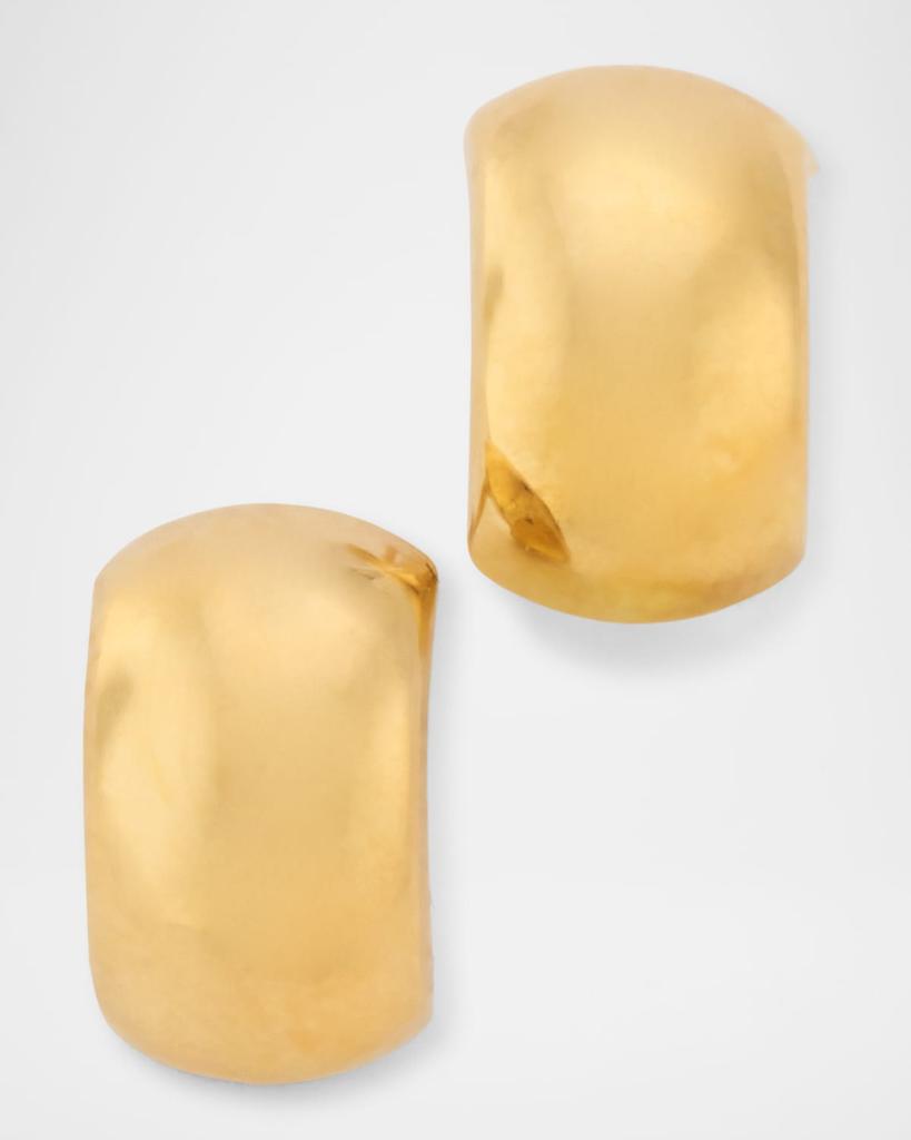 POPPY FINCH 18K Chubby Huggie Earrings