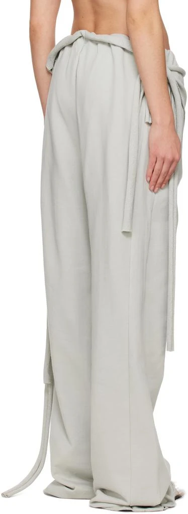 Ottolinger Gray 'Otto' Wrap Sweatpants 3