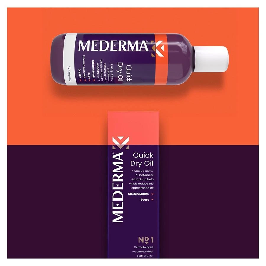 Mederma Quick Dry Oil Scar & Stretch Mark Treatment Unscented 3