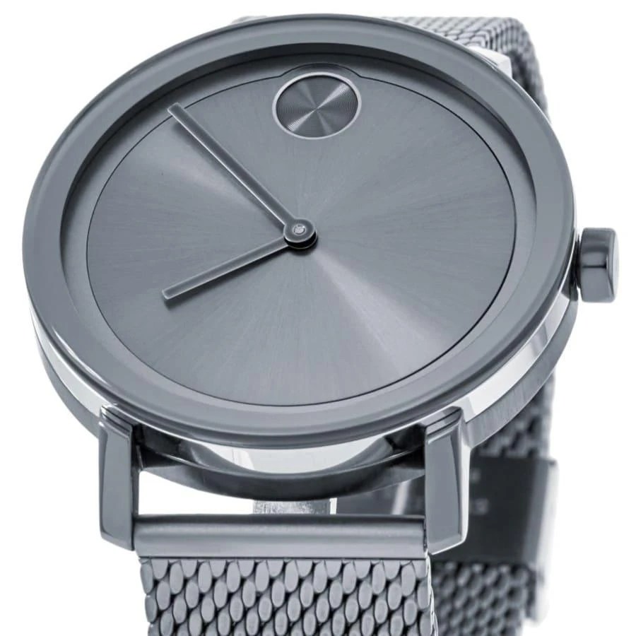 Movado Bold Evolution Quartz Grey Dial Steel Men's Watch 3600902 2