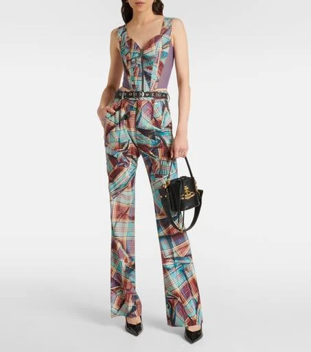 Vivienne Westwood Tartan virgin wool corset 2