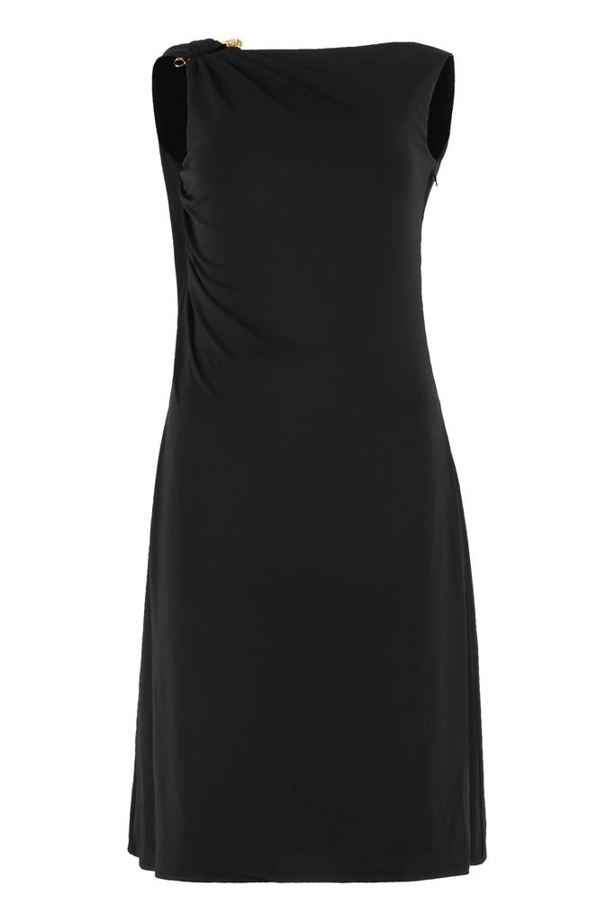 Versace Stretch Cady Midi Dress Black 40 - Dresses & Skirts