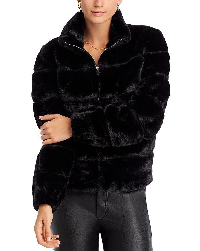 Love Token Faux Fur Zip Jacket 3