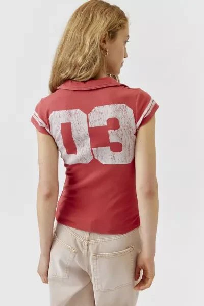 Urban Outfitters UO Graphic Polo Tee 4