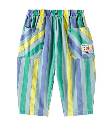 BOBO CHOSES Baby striped jeans 1