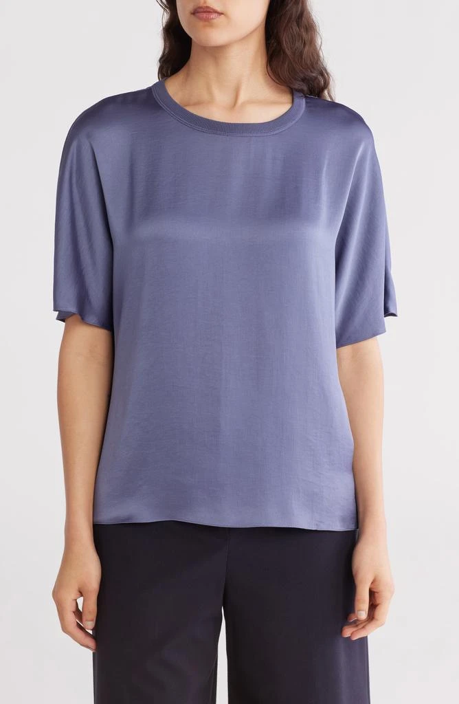 Theory Drape Satin Top 1