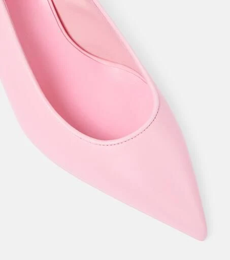 Christian Louboutin Sporty Kate 55 leather slingback pumps 6