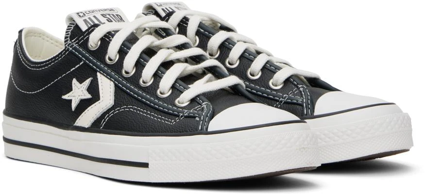 Converse Black Star Player 76 Fall Leather Sneakers 4