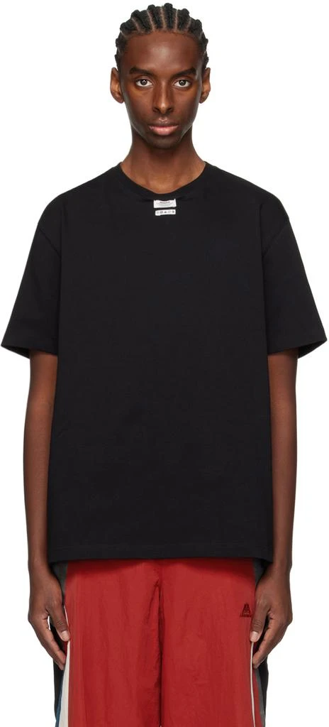 ADER error Black Patch T-Shirt 1