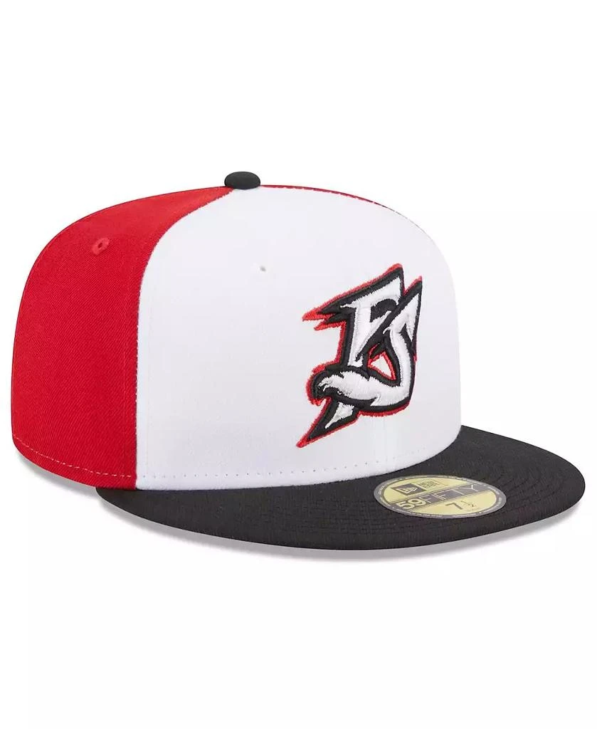 New Era Men's White Richmond Flying Squirrels Authentic Collection Alternate Logo 59FIFTY Fitted Hat 3