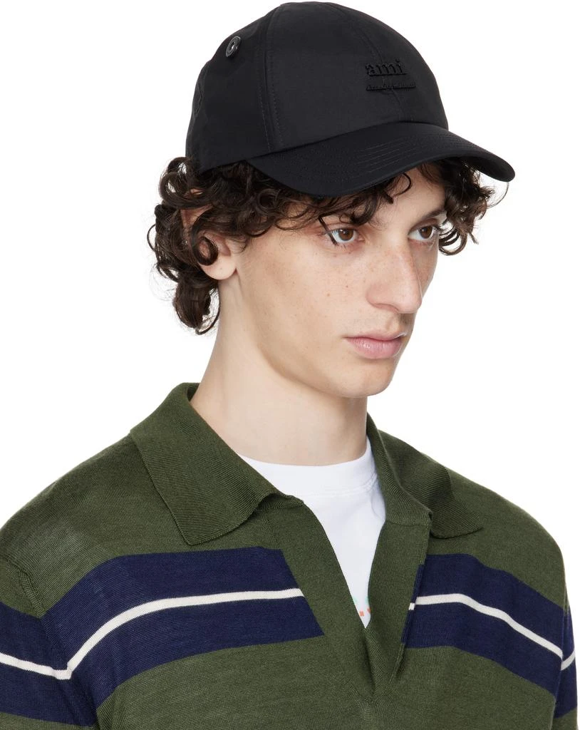 AMI Black 'Ami' Cap 2