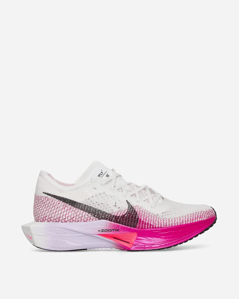 NIKE Women's Vaporfly 3 Sneakers White / Purple Agate / Vivid Grape / Black 2