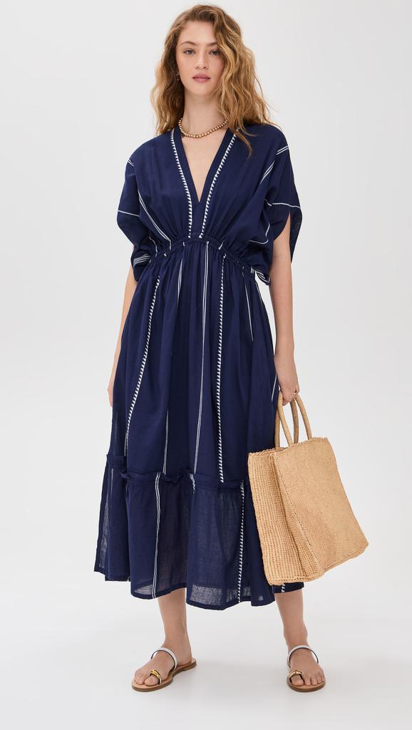 LEMLEM Nunu Plunge Neck Dress