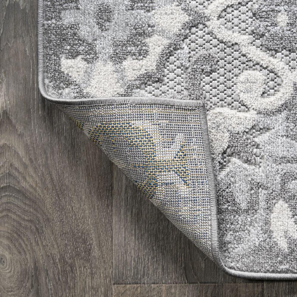 JONATHAN Y Lucena Modern Medallion High-Low Indoor/Outdoor Area Rug