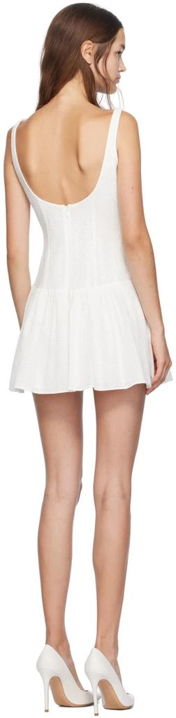 Mirror Palais White Kissing Booth Minidress 3