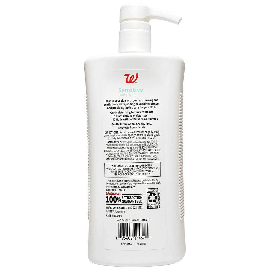 Walgreens Sensitive Body Wash 2