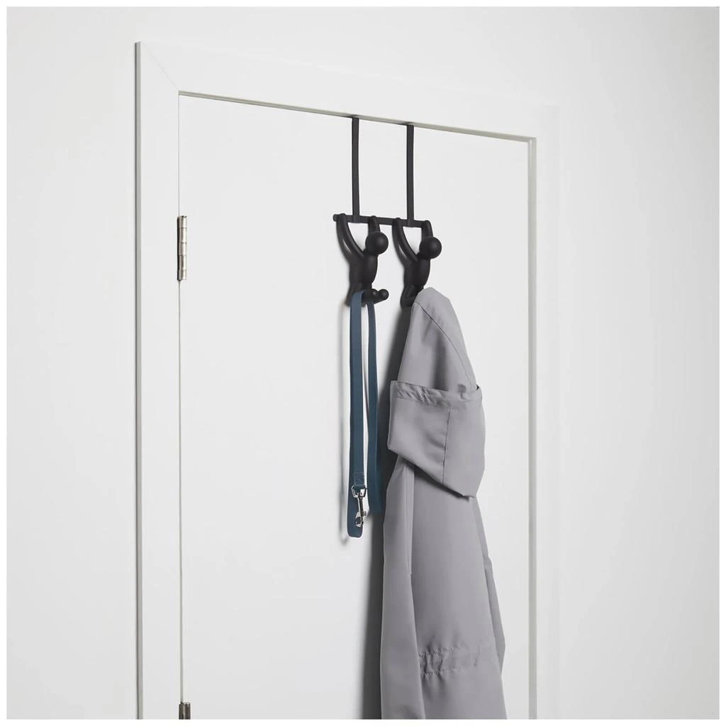 Umbra Buddy Over the Door Double Hook - Black 2