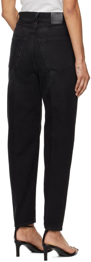 Totême Black Tapered Leg Jeans 3