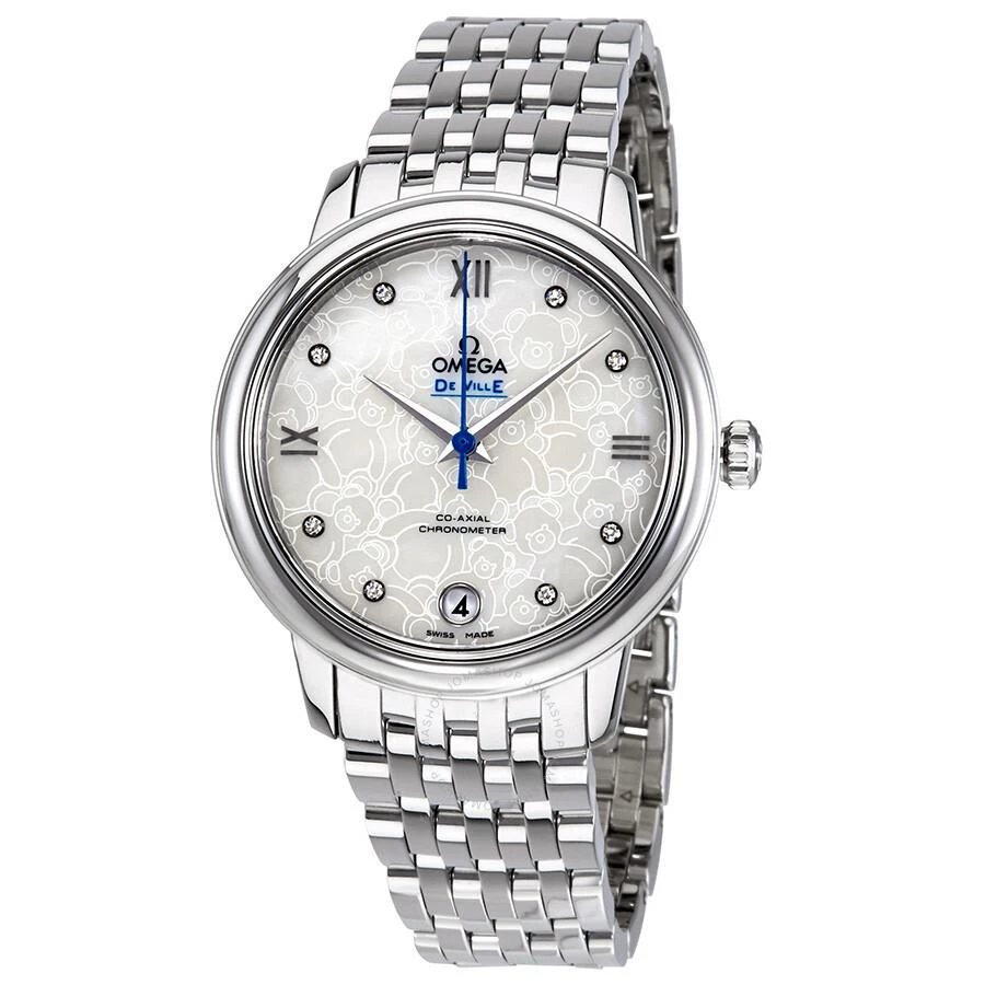 Omega De Ville Automatic White Dial Ladies Watch 424.10.33.20.55.004 1