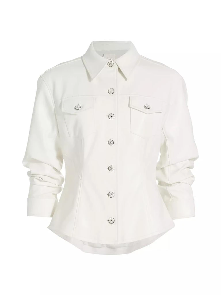 Cinq à Sept Canyon Vegan Leather Jacket 1