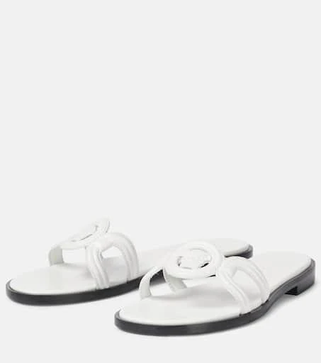 Versace La Medusa 
95 leather sandals 5