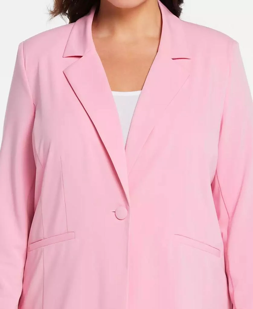 Rafaella Plus Size Single Breasted Blazer Jacket 4