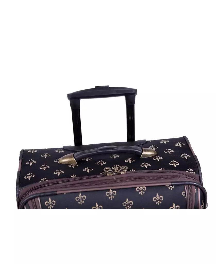 American Flyer Fleur De Lis 4 Piece Luggage Set 7