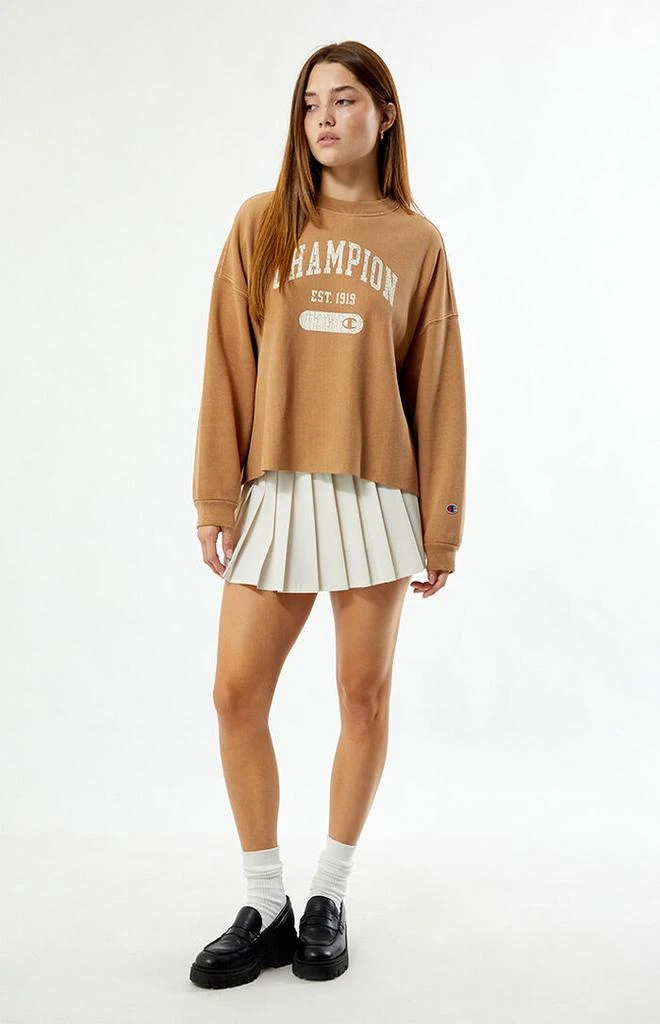 CHAMPION Vintage Dye Femme Reverse Weave Sweatshirt 4
