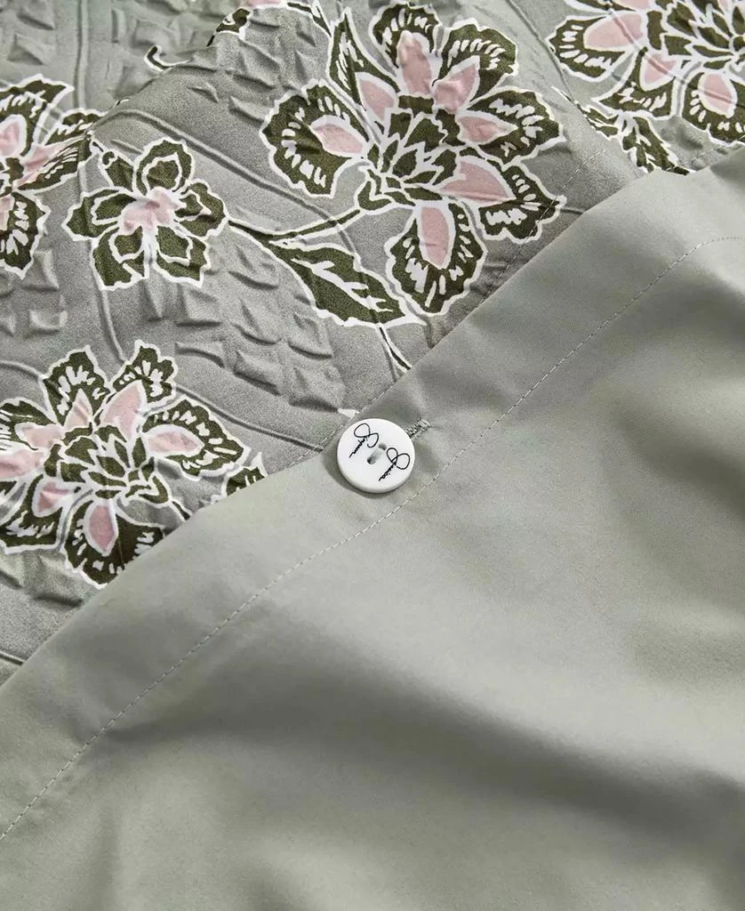 Jessica Simpson Botanical Embossed 2-Pc. Duvet Cover Set 6