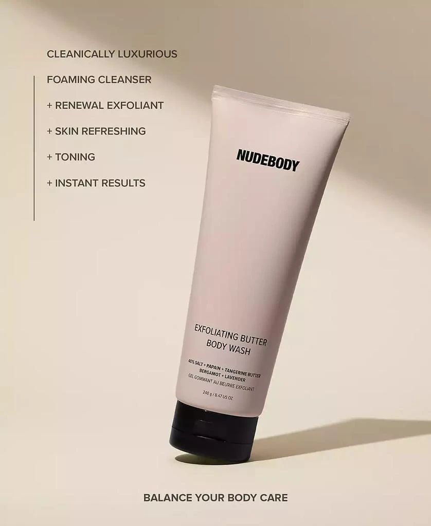 NUDESTIX NUDEBODY Exfoliating Butter Body Wash, 8.46 oz. 6