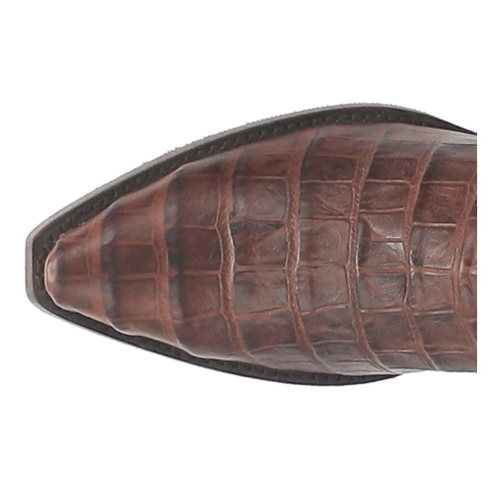 Dingo Gator Alligator Print Snip Toe Cowboy Boots 4