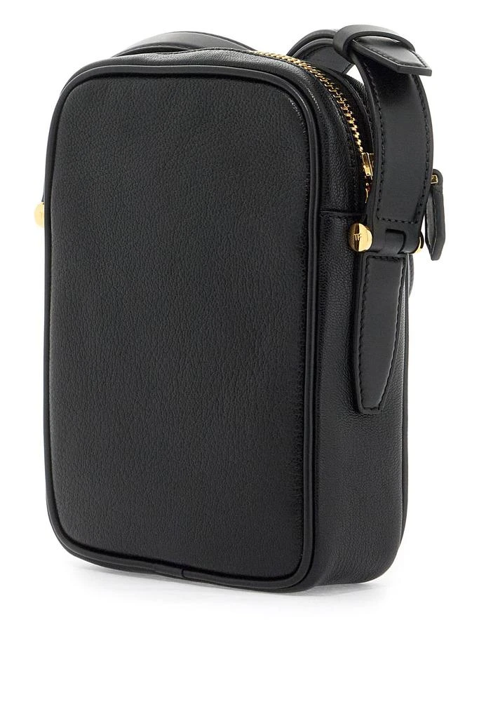 Tom Ford leather shoulder bag with strap 2