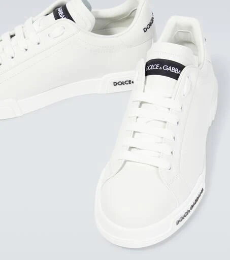 Dolce & Gabbana Logo leather sneakers 3