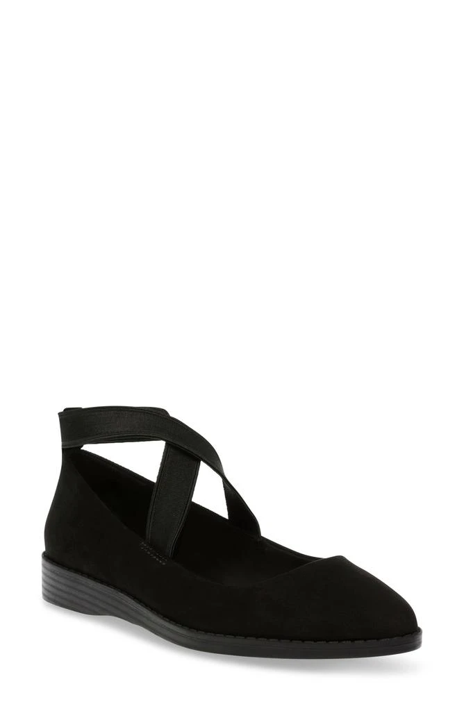Anne Klein Sasha Ankle Strap Flat 1