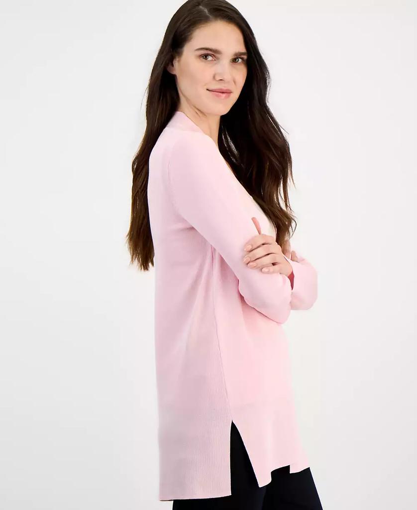 Anne Klein Women's Napa Fine Rib Pocket Cardigan