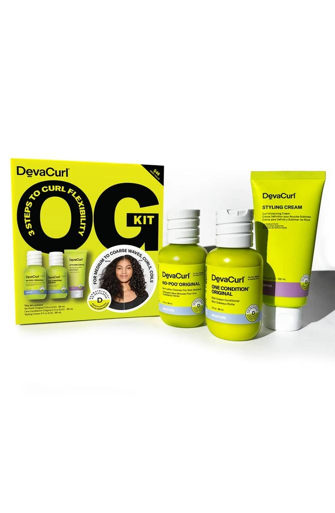 DevaCurl The OG 3-Piece Curly Hair Care Kit 2