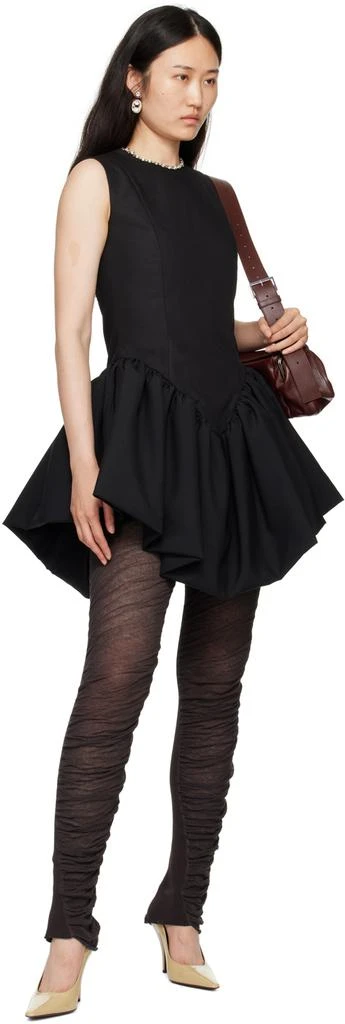 Amina Muaddi Silver Iris Earrings 4