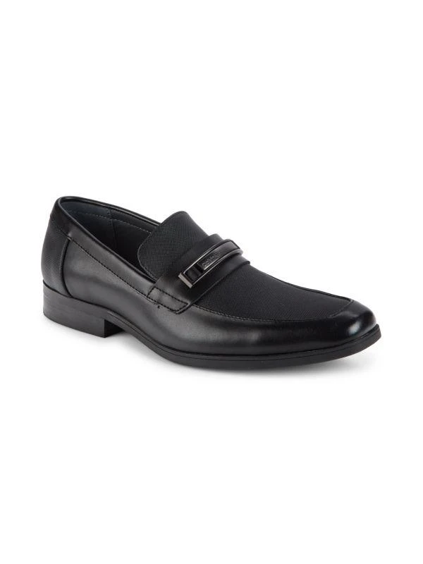 Calvin Klein Jameson Leather Bit Loafers 2